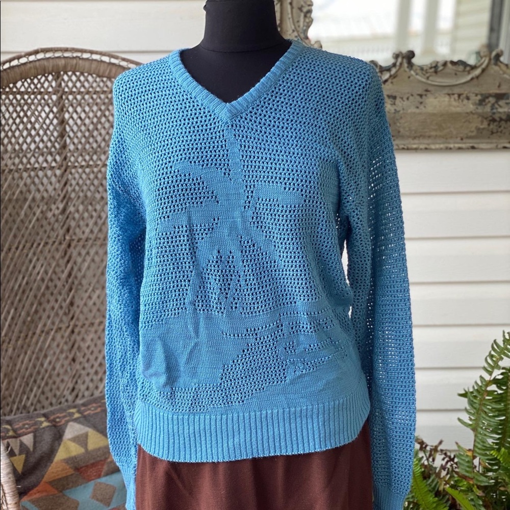 blue Vintage Givenchy sweater